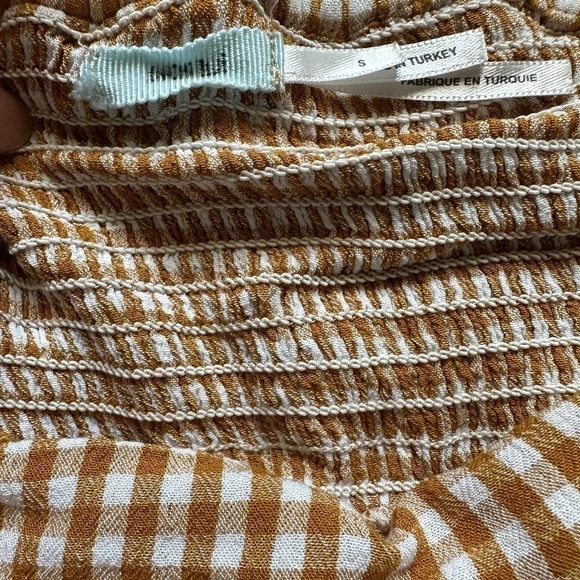 KIMCHI BLUE: RUFFLE TUBE TOP- SIZE S - Picture 3 of 6